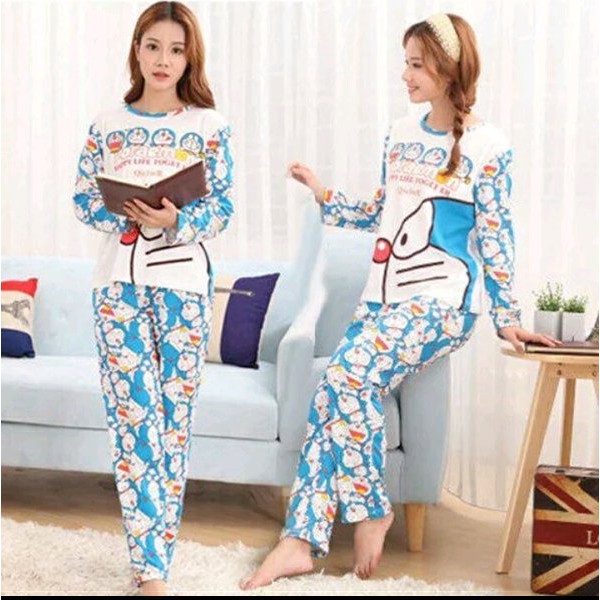 Piyama Baju Tidur Doraemon