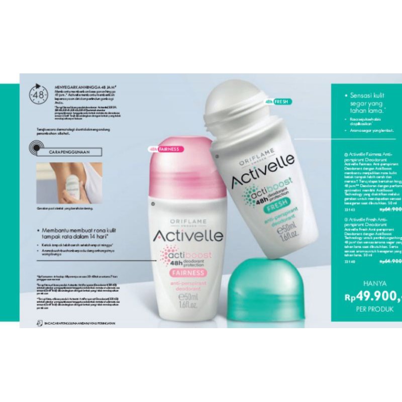 Activelle Fairness Anti perspirant Deodorant