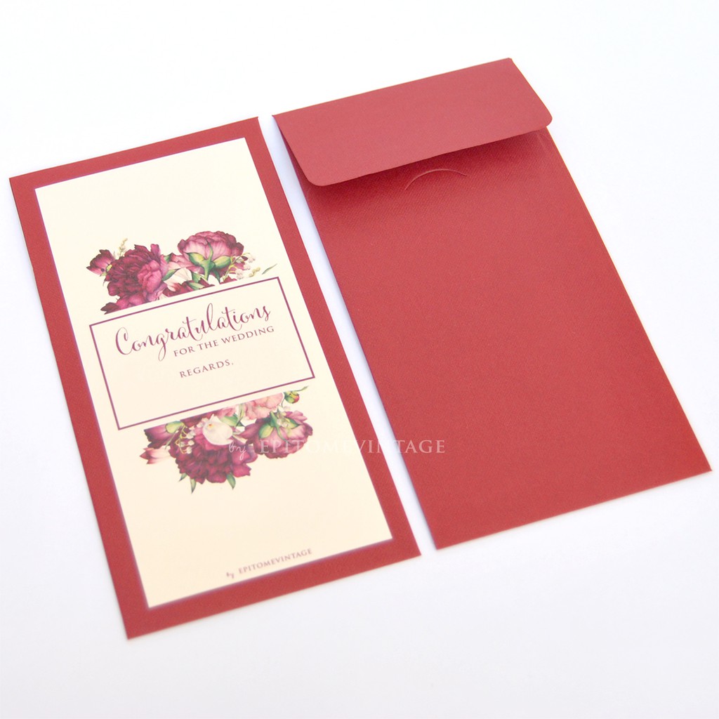 

Amplop Angpao Money Envelope for Wedding 03