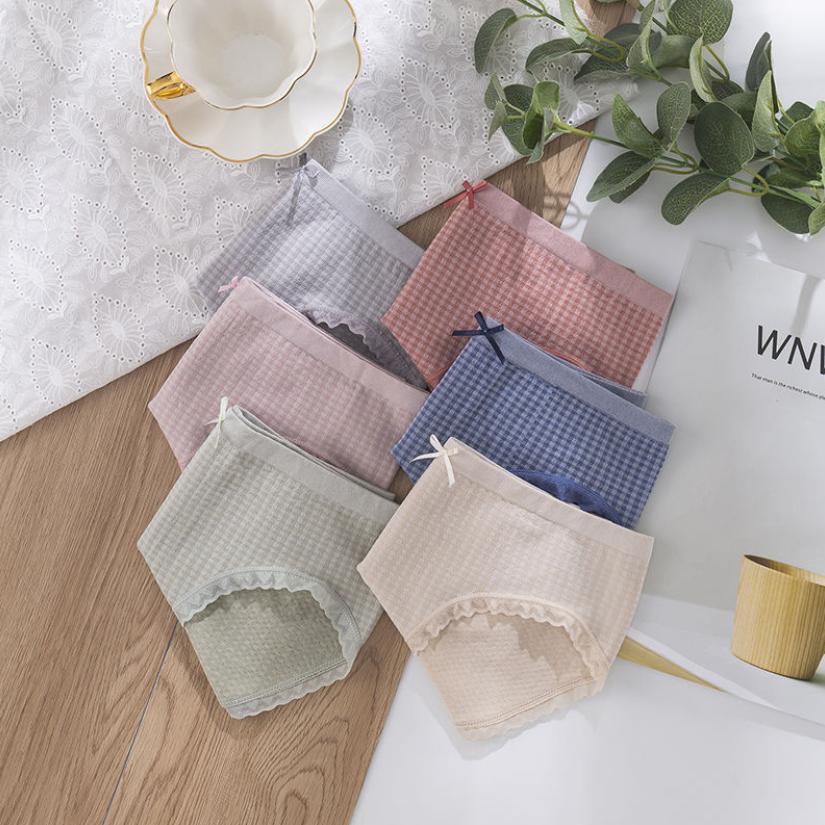 [ LINGERIE MASTER ] - (C-26) Celana Dalam Wanita Sexy Motif Pita Bahan Katun Kolor CD Cewek Daleman Fashion Korea Import-6