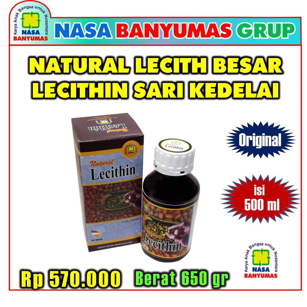 

NATURAL LECITHIN BESAR MINYAK SARI KEDELAI LCTB CAIR 500 ml