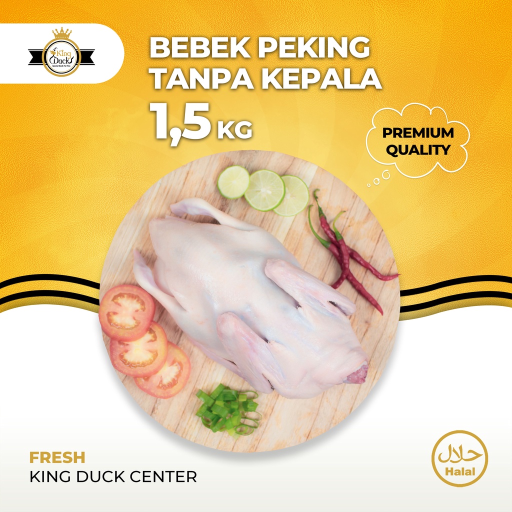 

BEBEK PEKING / DAGING BEBEK 1.5 KG TK