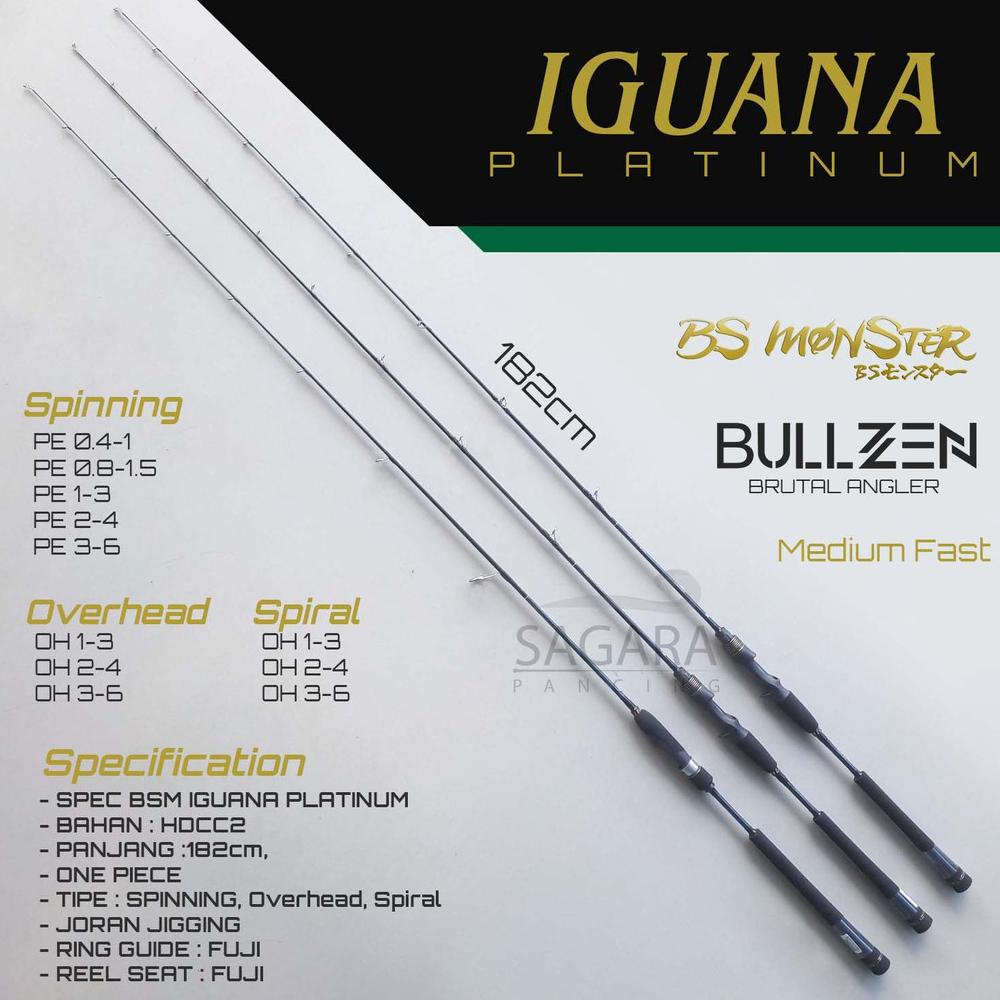 [[BISA COD]] Joran Bullzen BS Monster Iguana Platinum TERPERCAYA