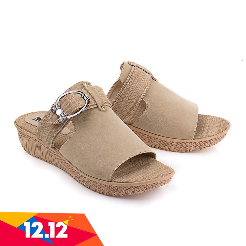 Sale 1212 Sandal Casual Wedges Wanita Sandal Gaya Sendal