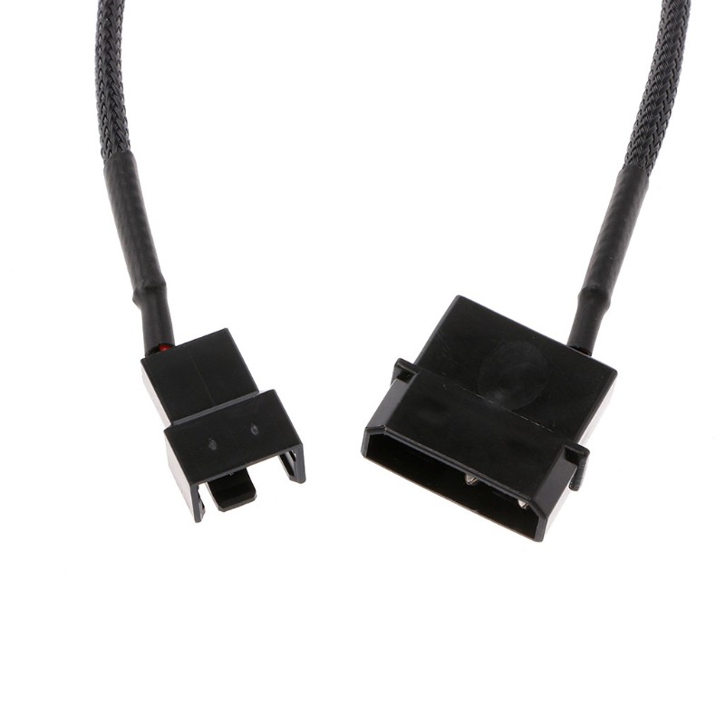 Vivi Kabel Adapter Extension Kipas Angin 4-pin Molex Male Ke 3-pin / 4-pin Pwm Male