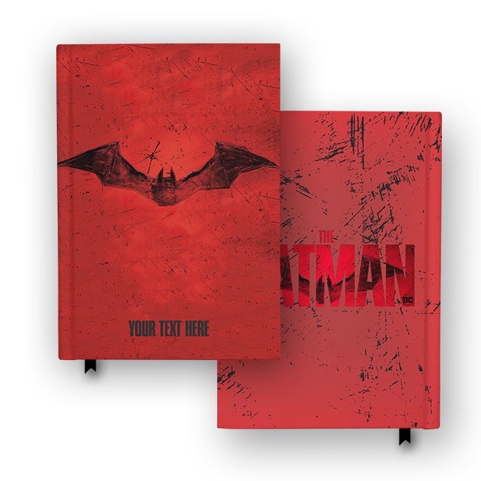 

Buku Catatan The Batman Logo Hardcover Agenda Diary Notebook Custom