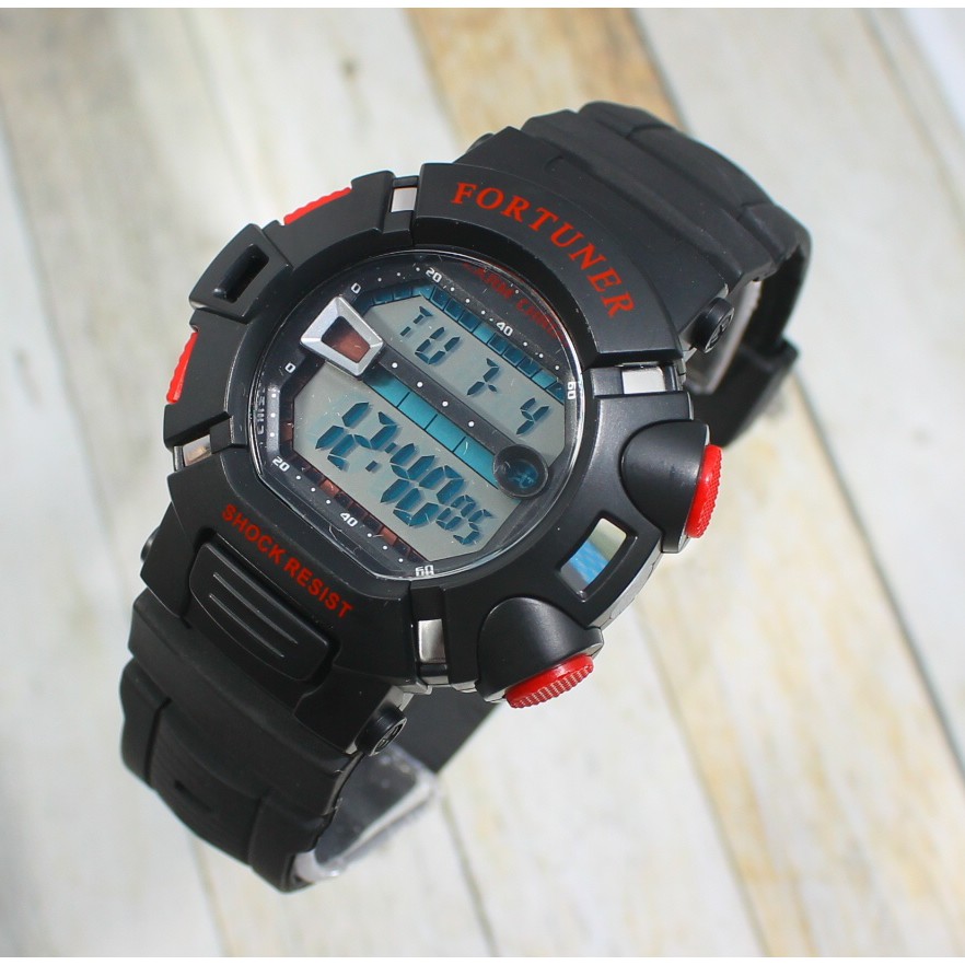 jam tangan pria FORTUNER original terbaru murah sporty qnq 691