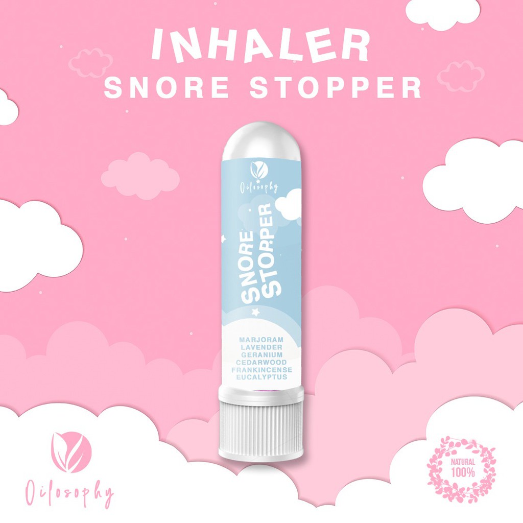 Inhaler No More Begadang -  Inheler Sleeping Beauty - Inhealer Snore Stopper - Inhiler Sleeping Potion - Inheler Obat Anti Dengkur Berhenti Ngorok - Obat Insomnia Sulit Susah Tidur Paling Ampuh - Alat Terapi Hidung Esential Oil Aromatheraphy