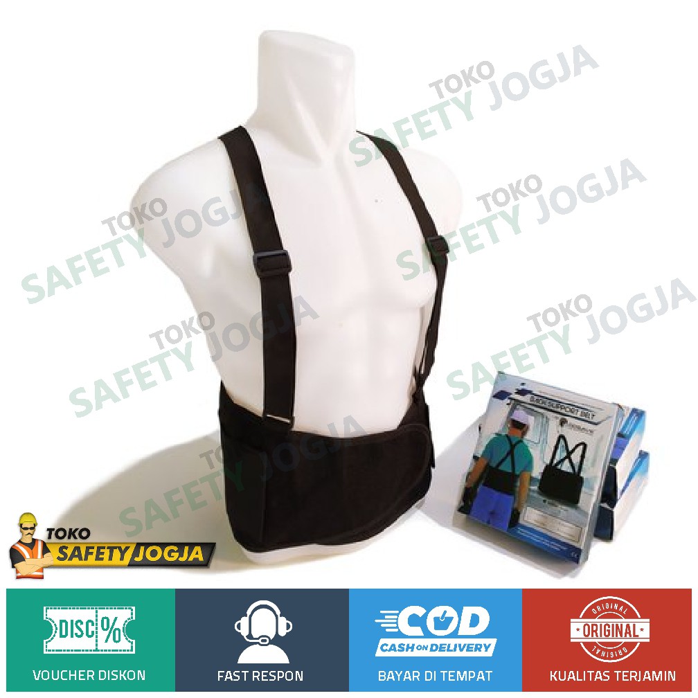 Korset Back Support Belt GOSAVE / Sabuk Penyangga Punggung Dan Perut / Korset Kerja