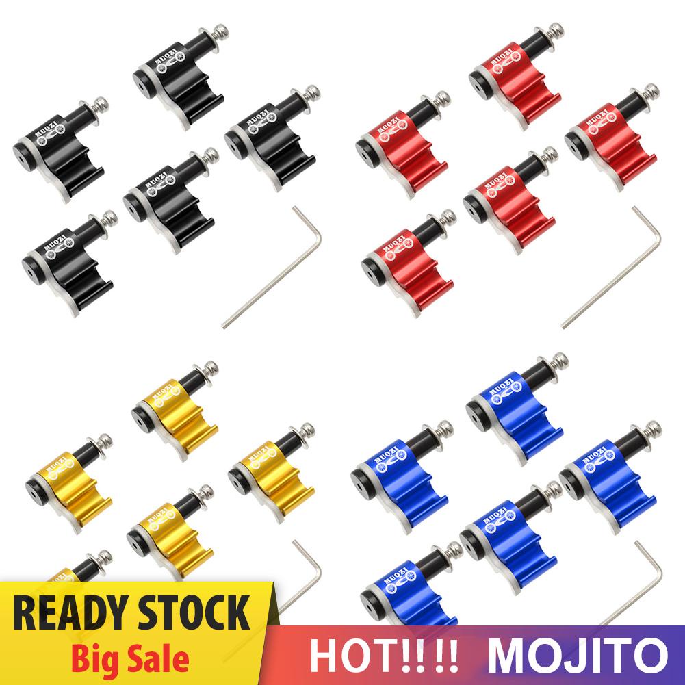 Muqzi 5pcs / Set Klip Adapter Housing Kabel Rem Hidrolik Sepeda Gunung