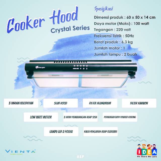 Cooker hood Vienta