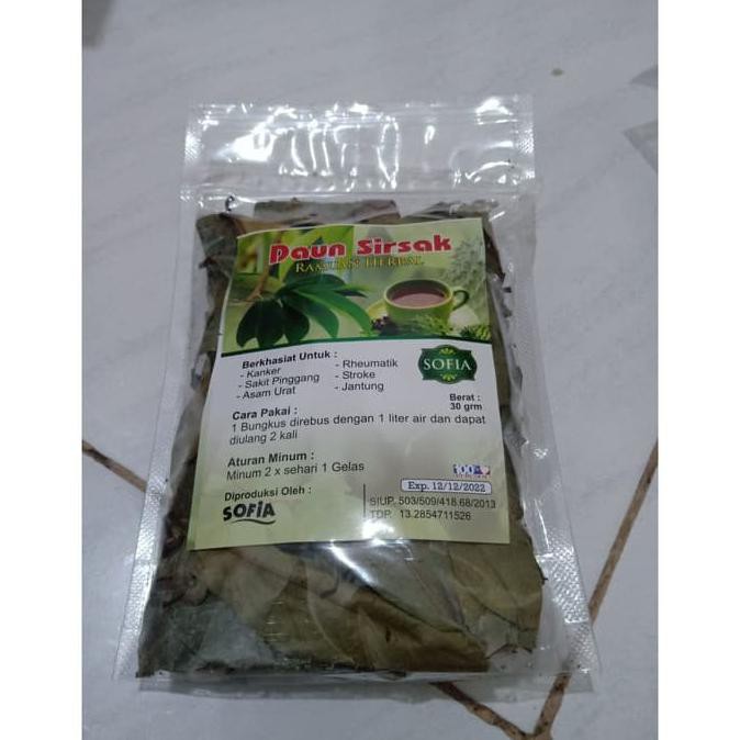 

Teh Herbal Daun Sirsak Efektif Mengatasi Kanker KOMPLIT