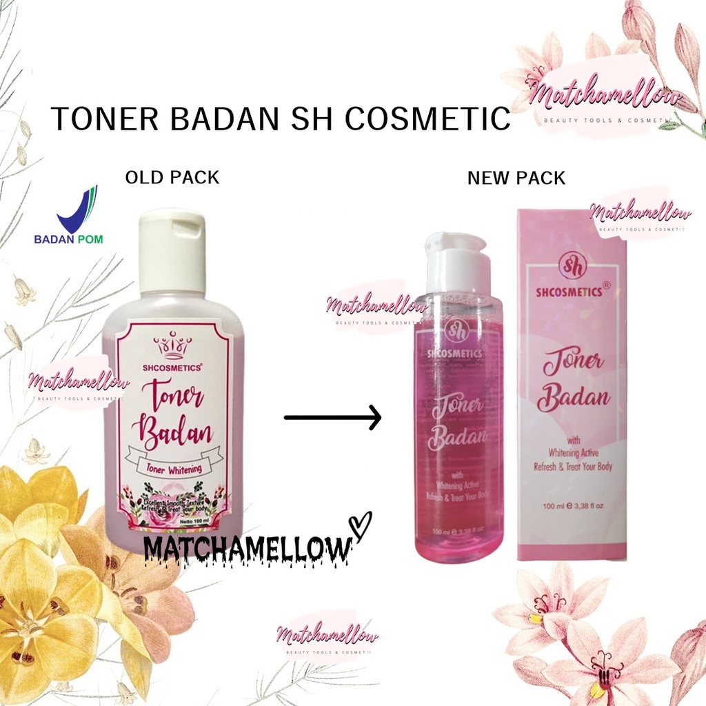 ❄️MATCHA❄️ TONER BADAN WHITENING / TONER BADAN SH COSMETICS