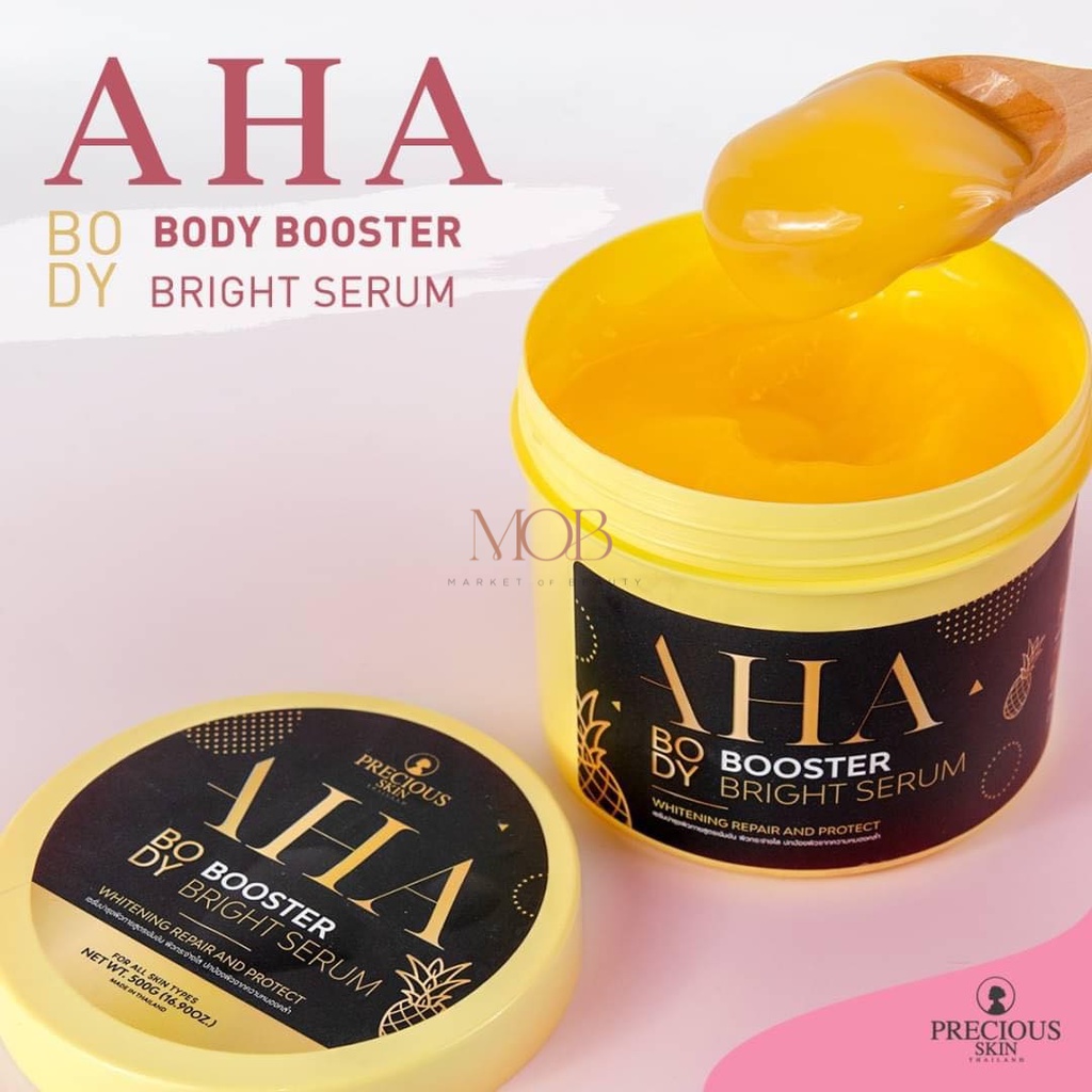 Jual Precious Skin AHA Body Booster Serum 500ml Shopee Indonesia