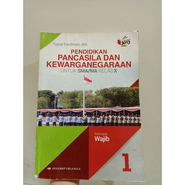 Buku Pendidikan Pancasila dan Kewarganegaraan/PKn SMA Kelas 10/X