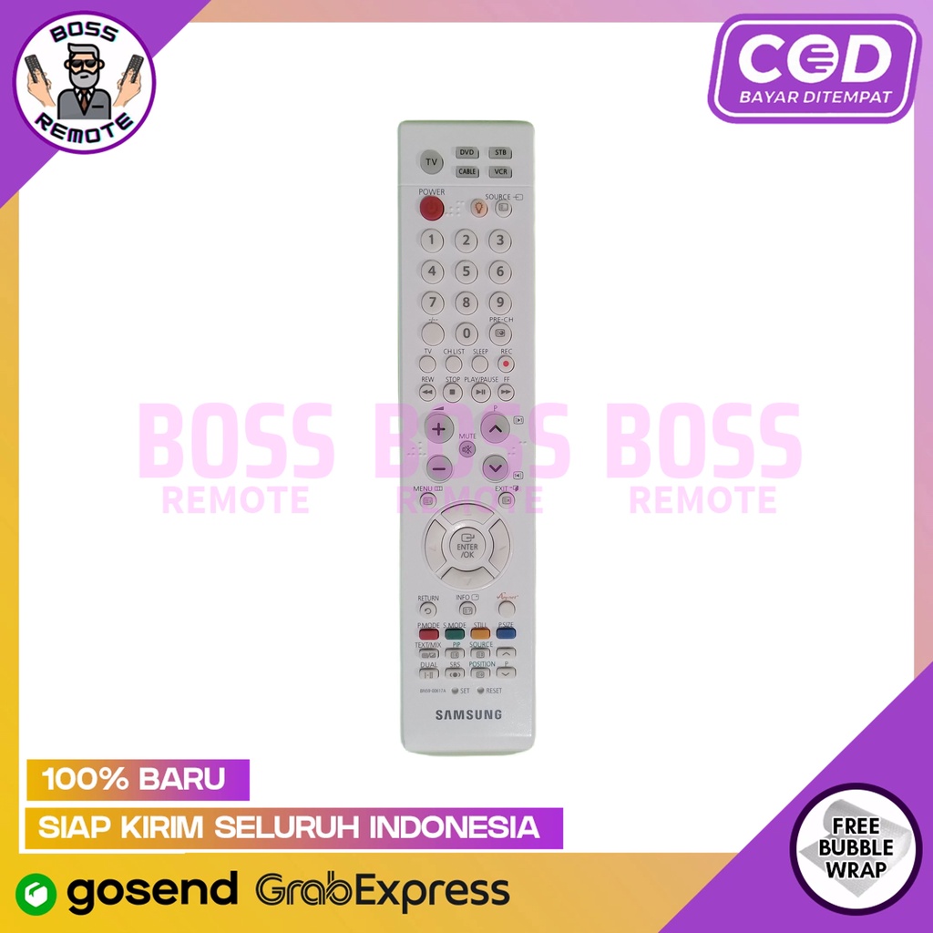 REMOTE TV SAMSUNG LCD LED BN59-00617A ORIGINAL