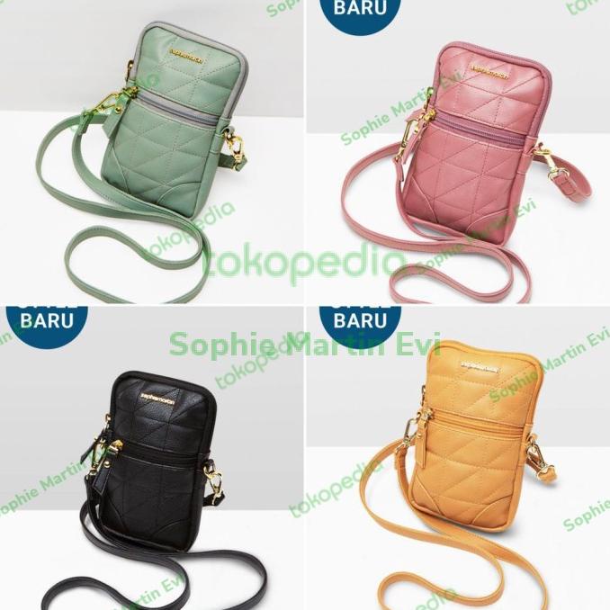 DOMPET HP WANITA GEMAYA PHONE SOPHIE MARTIN PARIS ORI TALI PANJANG NEW