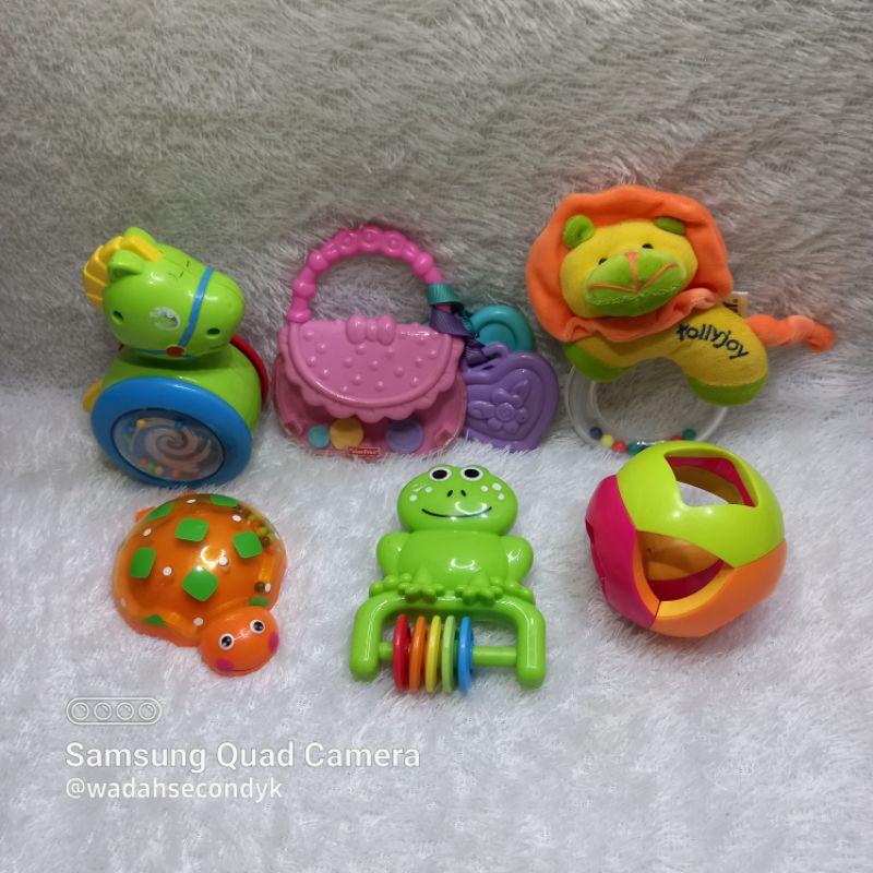 Preloved Mainan Baby Brand Campur