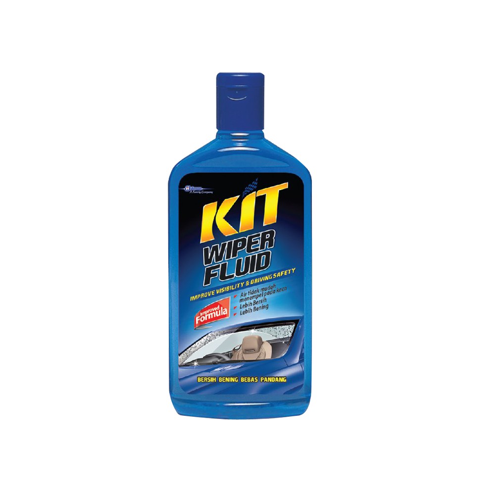 KIT Wiper Fluid 300 ml / Bersihkan Kaca Mobil Dari Kotoran Maupun Endapan Lemak Knalpot / DSM