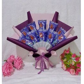 

buket snack ungu