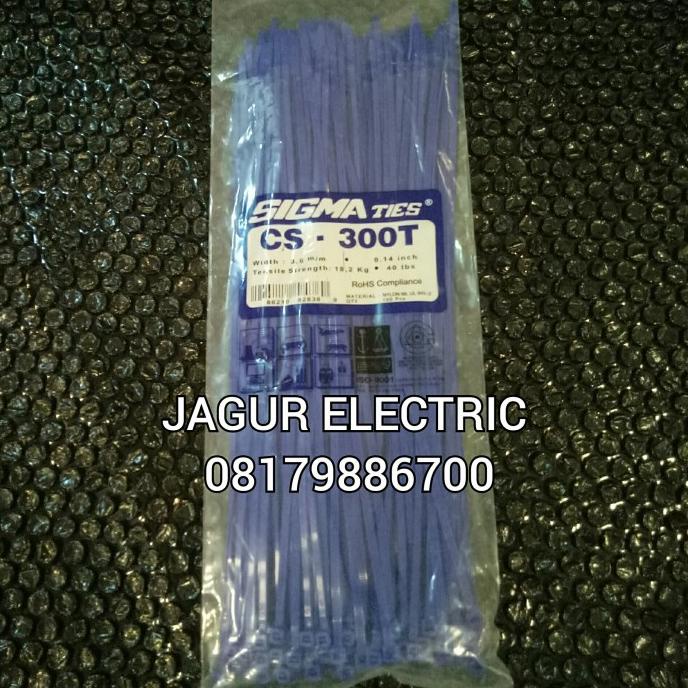 

Office & Stationery | Document Organizer | Cs-300T Cable Ties Sigma Warna Biru Original 30Cm X 3,6Mm | Best Seller