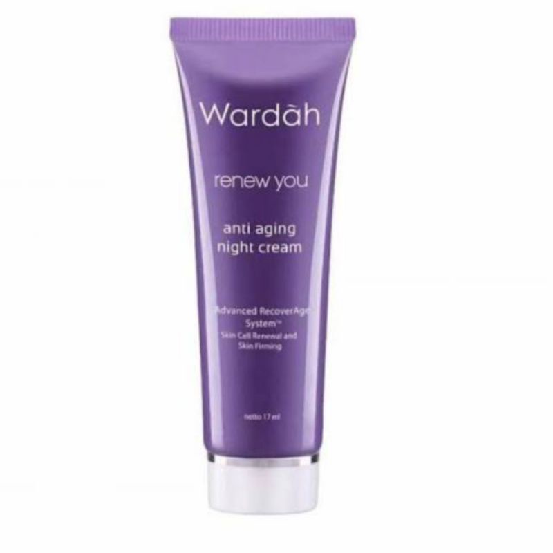 WARDAH RENEW YOU ANTI AGING NIGHT CREAM 15ML - 30GR