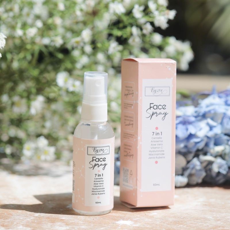 READY FACE SPRAY BYZOE 7IN1 / PEEALING MASK BPOM