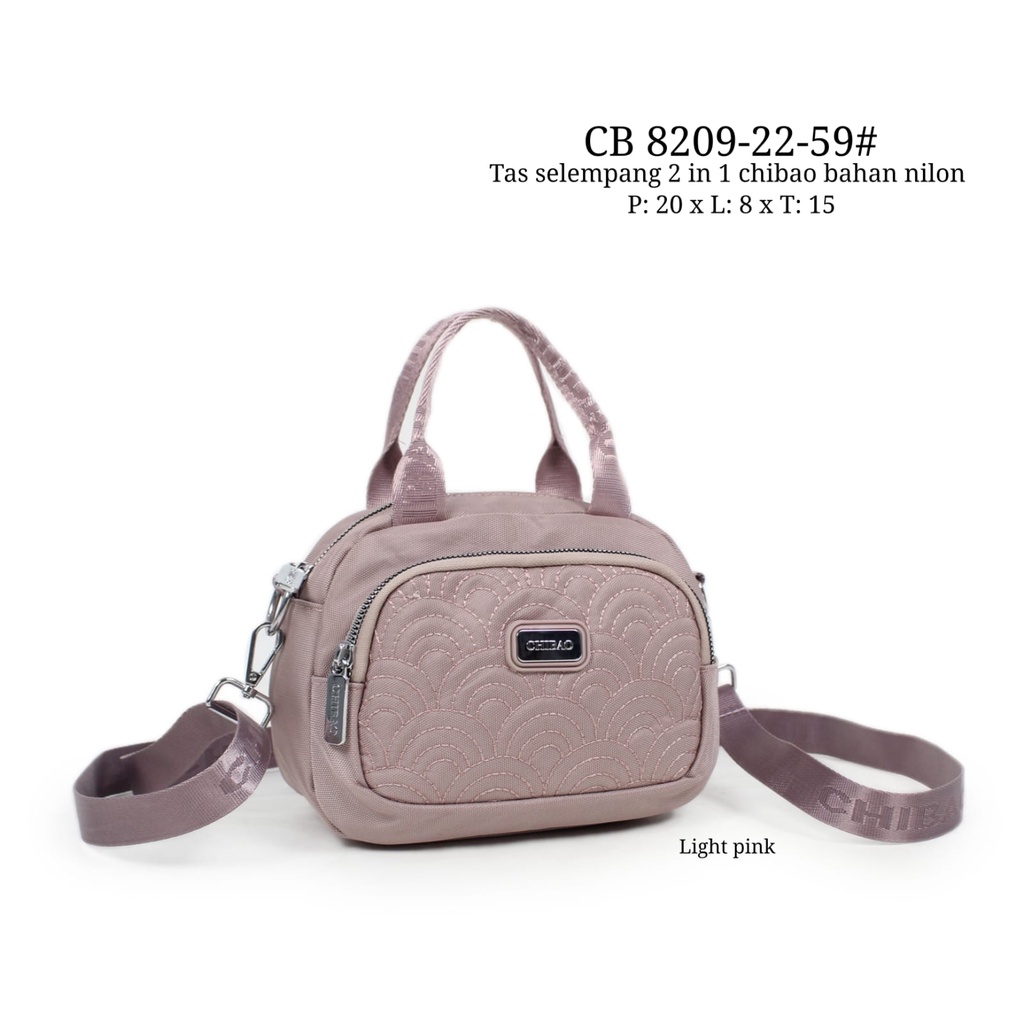 Chibao Selempang 8209-22 Bahan Kanvas Terbaru BEST SELLER. Tas Wanita Tas Chibao ORI Tas Slempang Wanita Import.!!!!