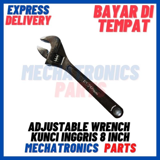 [DEV-9271] ADJUSTABLE WRENCH KUNCI INGGRIS 8 INCH