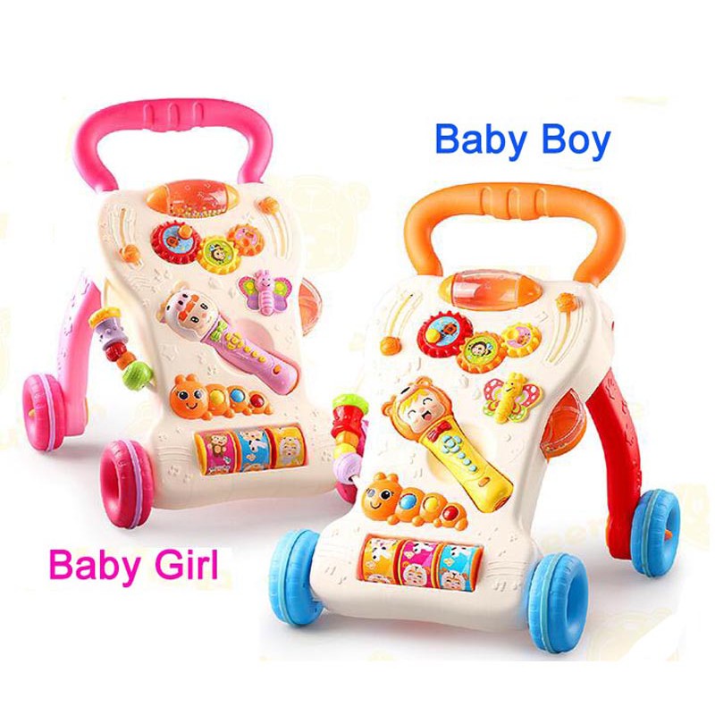 push walker for baby girl