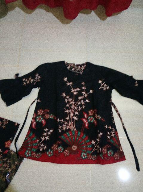 Risnala Couple - Rn Ruffle Batik Couple Ori Jengjeng Jowi Garansi Termurah Shopee - Batik Modern Pkl