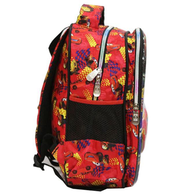 Jual Tas Ransel Cars McQueen 5D Timbul Hologram Ukuran TK+Kotak Pensil (02) Termurah