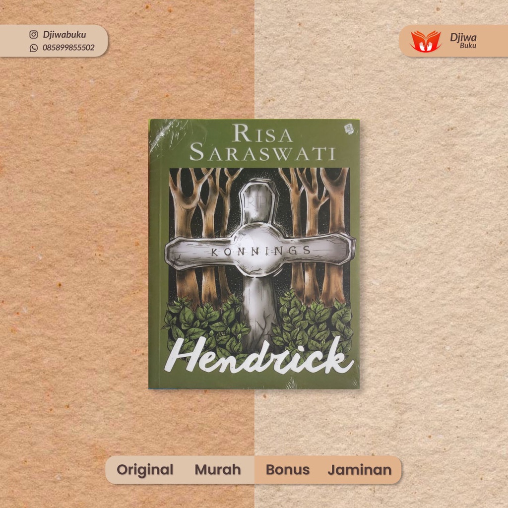 Buku Novel hendrick Risa Saraswati Original