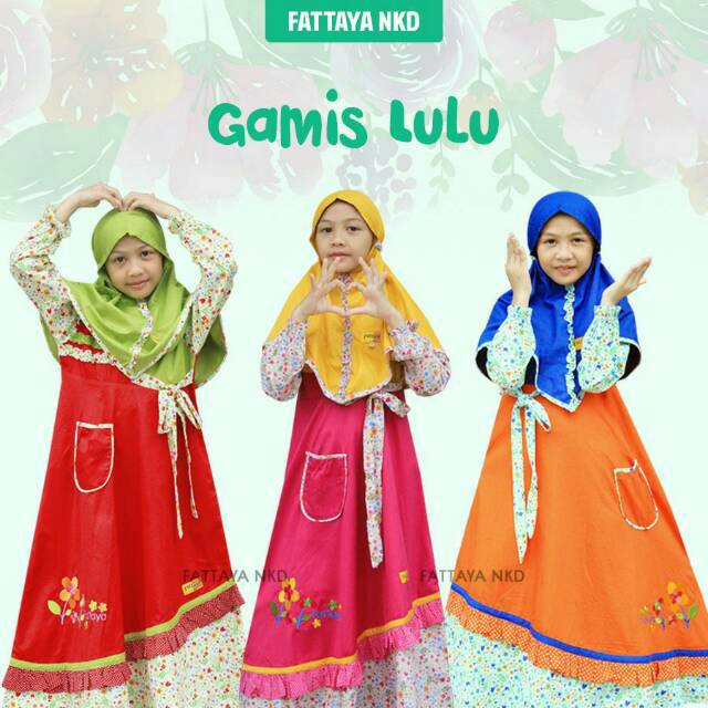 Gamis Anak Lulu Fattaya