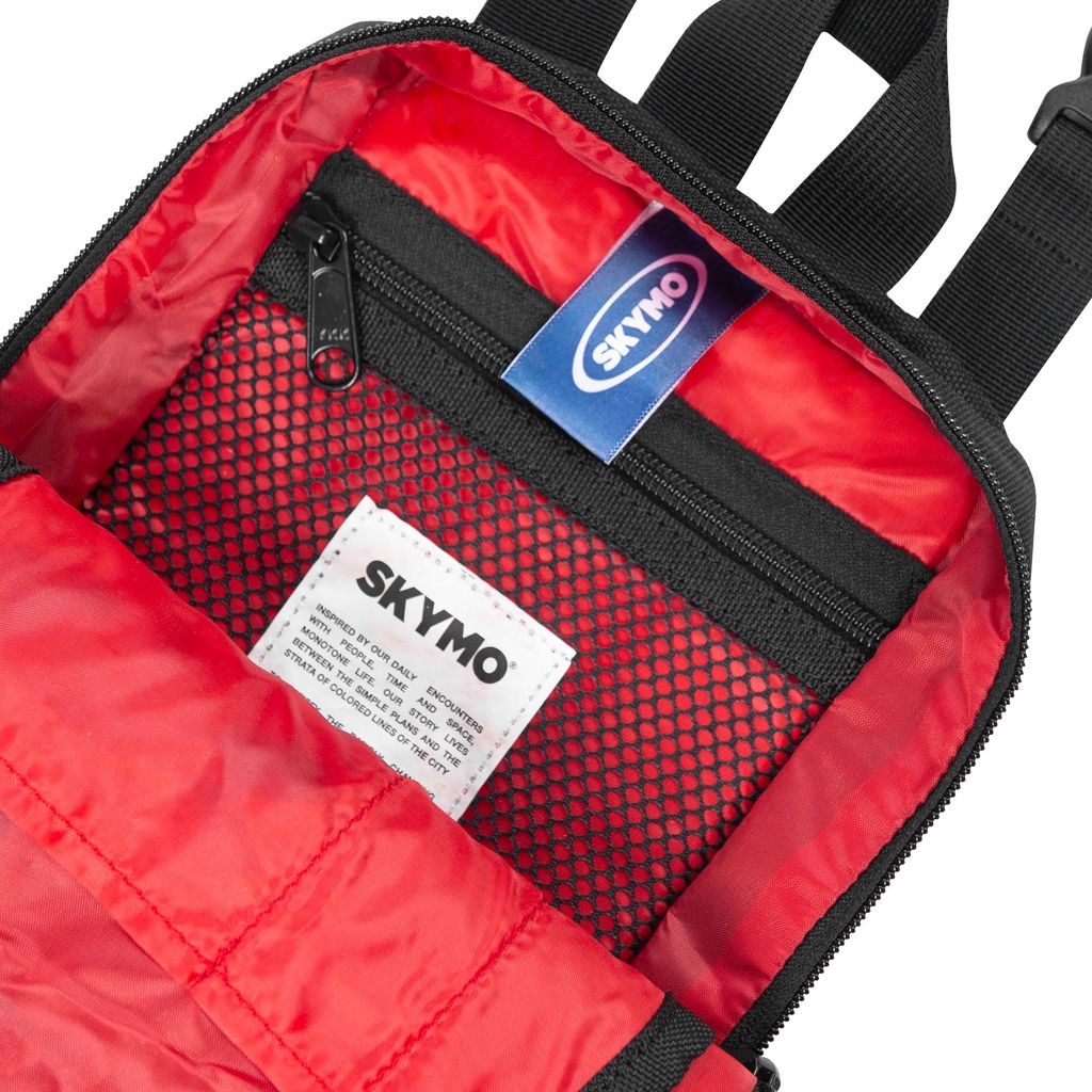 〈〈STAR〉〉 Skymo Apparel Sling Bag Furry Black