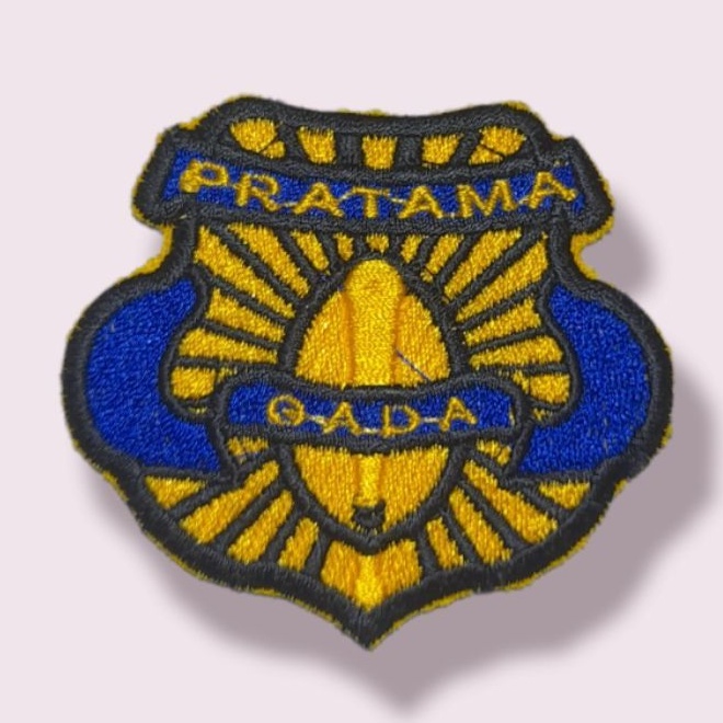 Bordir logo satpam/atribut satpam/Bordir komputer