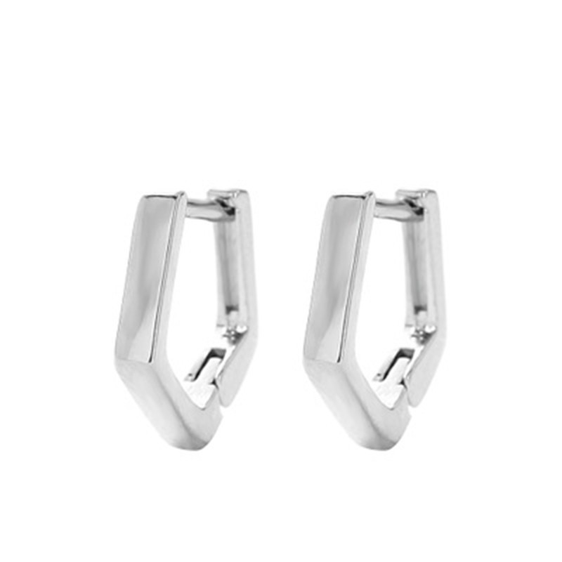 925 anting perak sterling anting-anting wanita dengan perhiasan fashion berlian-A