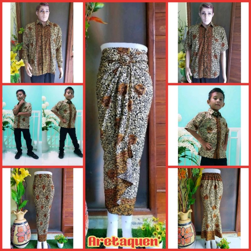 COD Couple keong gold set sarimbit keong gold kemeja batik rok plisket batik rok plisket premium