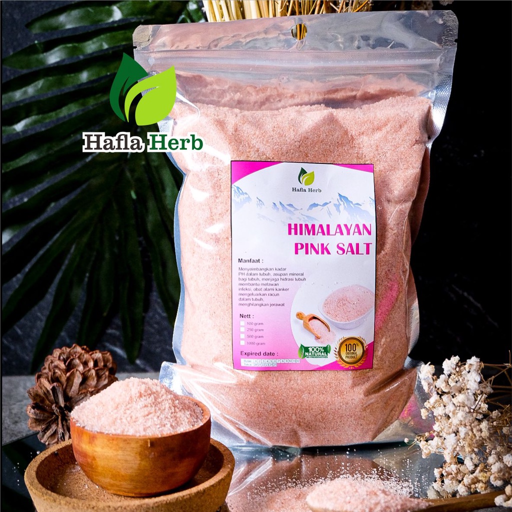 Garam Himalaya Original 1 kg Asli Organik Garem Himalayan Salt Himsalt Organic MPASI