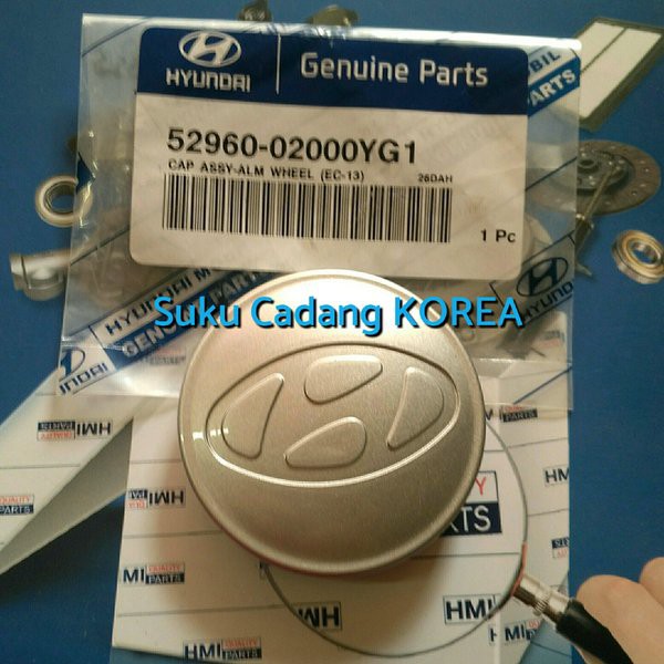 Cap Whell Dop Tutup Tengah Velg Roda Model Cembung Hyundai Atoz Verna Avega Getz Matrix Murah