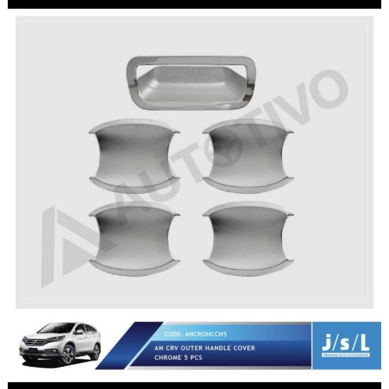 Outer all new CRV chrome 5 pc