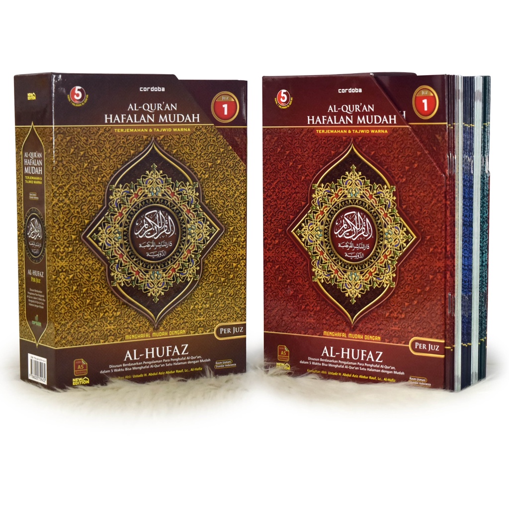 Al-Quran Al hufaz Per Juz ukuran A5 A4  Cordoba Quran