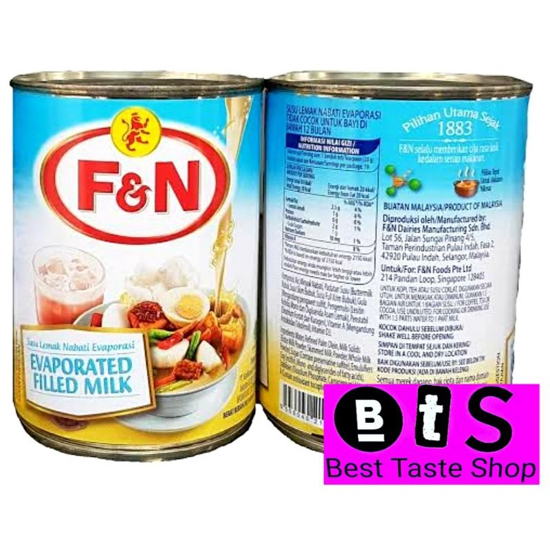 

F&N Evaporated Milk / Susu Evaporasi FN