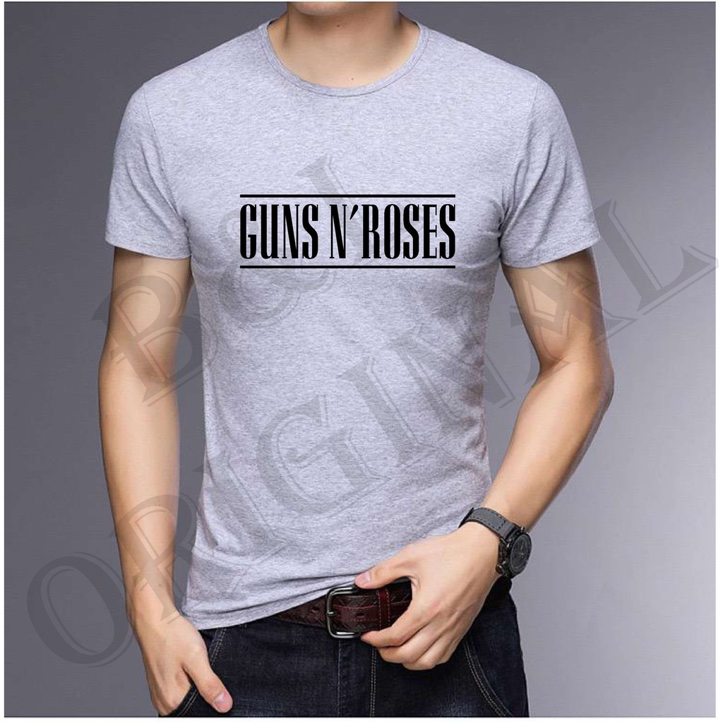 BS/COD/BAJU KAOS TANGAN PENDEK GUNS N/PRIA/REALPICTURE