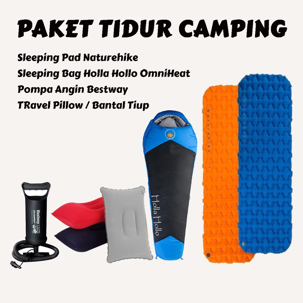 Paket Tidur Camping Super Hemat