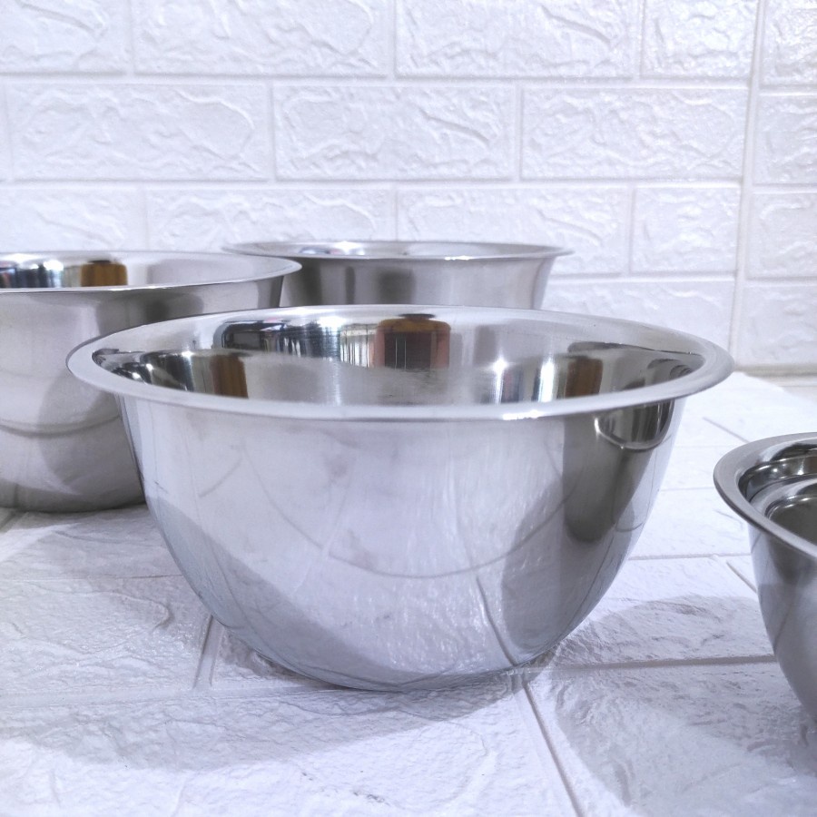 Mangkok ROSH City Bowl stainless steel non magnetic untuk sup bakmi kuah sayur