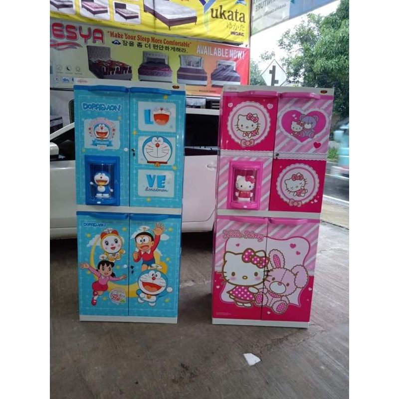 lemari plastik Doraemon naiba