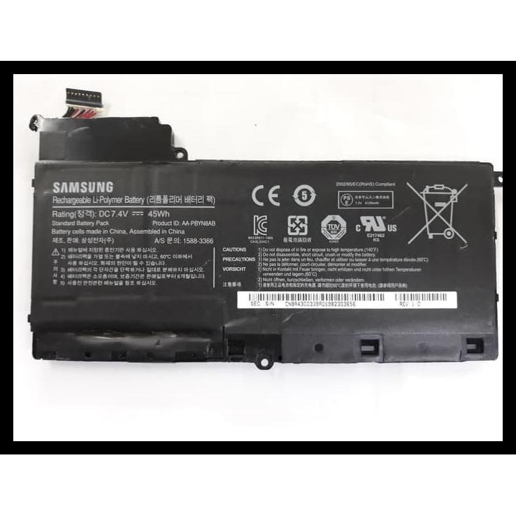 Baterai Samsung Np530U3 Np530U3C Np530U3B Aa-Pbyn4Ab Original
