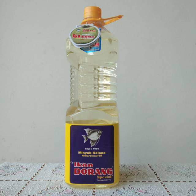 Minyak cap Ikan Dorang 2 liter