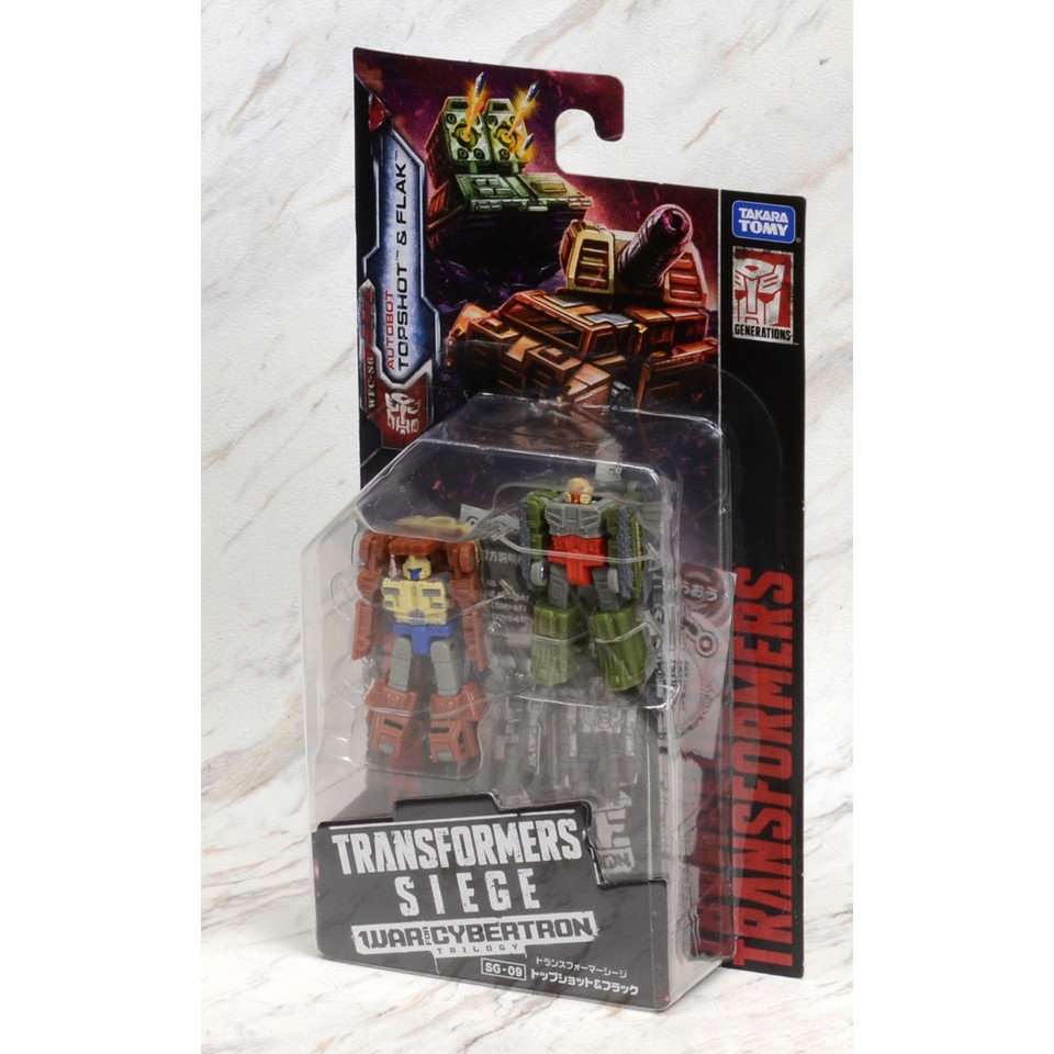 Transformers SG-09 Top Shot & Flak